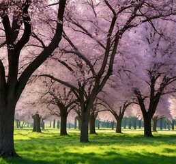 Fototapeta premium Mauve Meadow