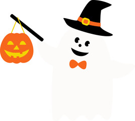 Cute Halloween white ghost vector.
Halloween sheet ghost vector isolated.