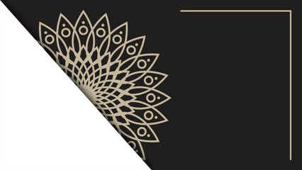 Creative luxury decorative mandala background. Mandala for print, poster, cover, brochure, flyer, banner ,wedding card