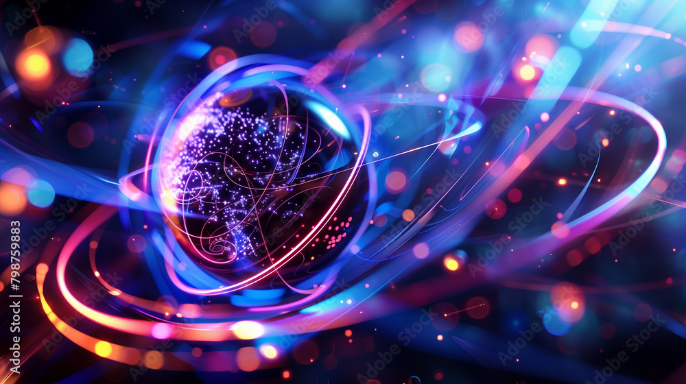 Poster the potential of quantum computing to solve complex problems.