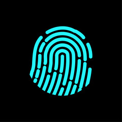  Digital processing of biometric fingerprint scanner