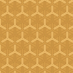 seamless abstract geometric pattern with shapes for fabric home wear surface design packaging vector
