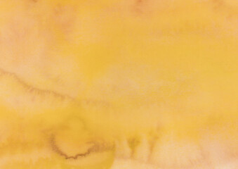 紙の質感のある黄土色の水彩の背景素材