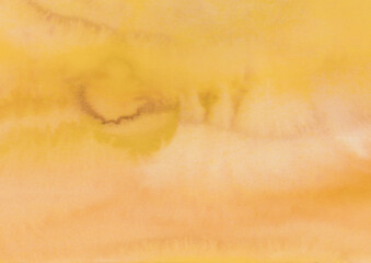 紙の質感のある黄土色の水彩の背景素材