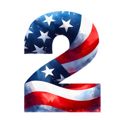 american flag number 2