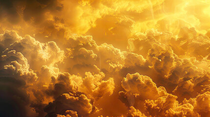 gold cloud background