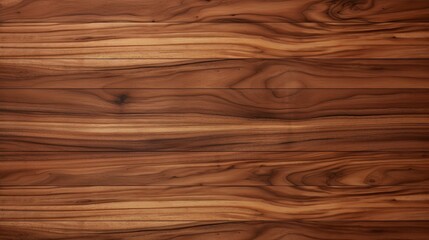 Fototapeta premium Uninterrupted Grain of Super Long Walnut Wood Planks