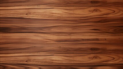 Fototapeta premium Uninterrupted Grain of Super Long Walnut Wood Planks
