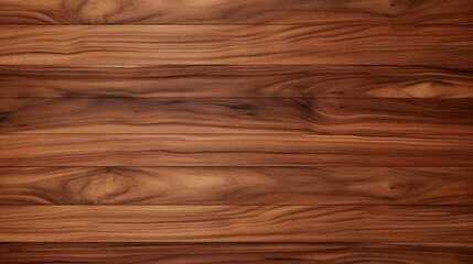 Obraz premium Uninterrupted Grain of Super Long Walnut Wood Planks