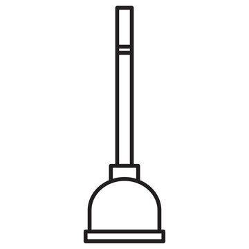 recommend clip art: plunger icon