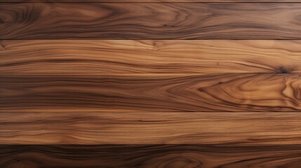 Obraz premium Uninterrupted Grain of Super Long Walnut Wood Planks