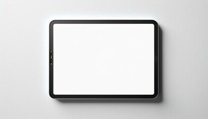 Tablet Mockup for Application Presentation, Web Design or User Interface Design - Template for Representation and Presentation of Design