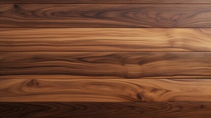 Fototapeta premium Uninterrupted Grain of Super Long Walnut Wood Planks