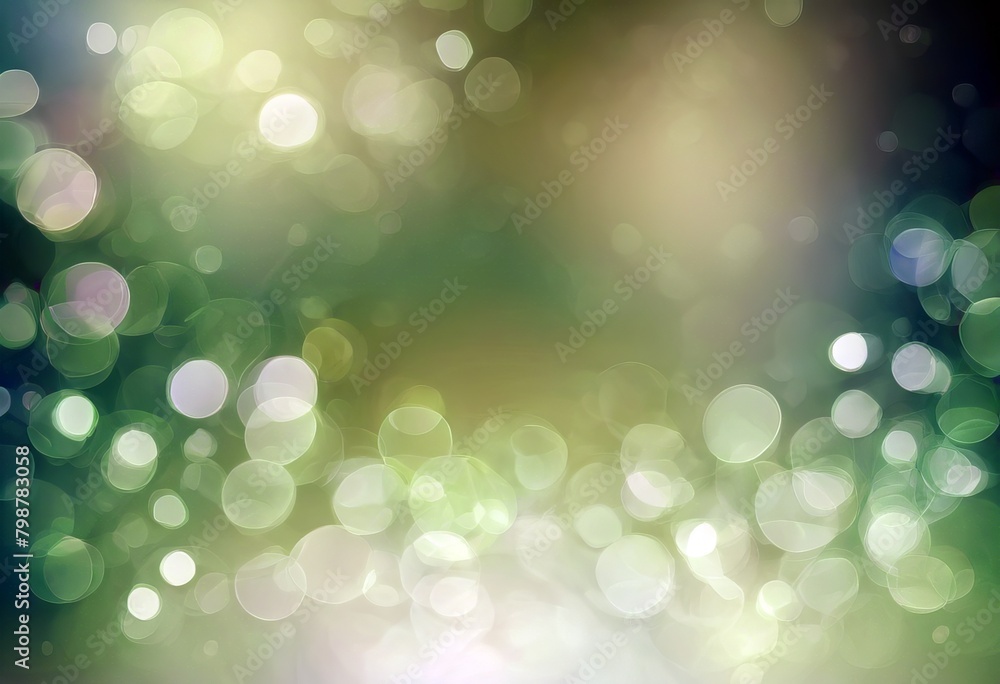 Aufkleber 'background green bokeh abstract pattern texture design summer nature tree spring light leaf forest 
