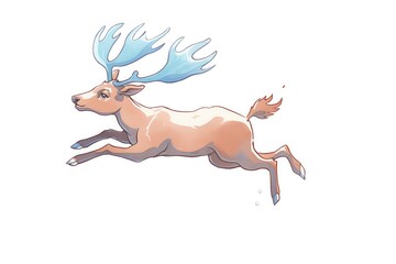 reindeer, flying reindeer