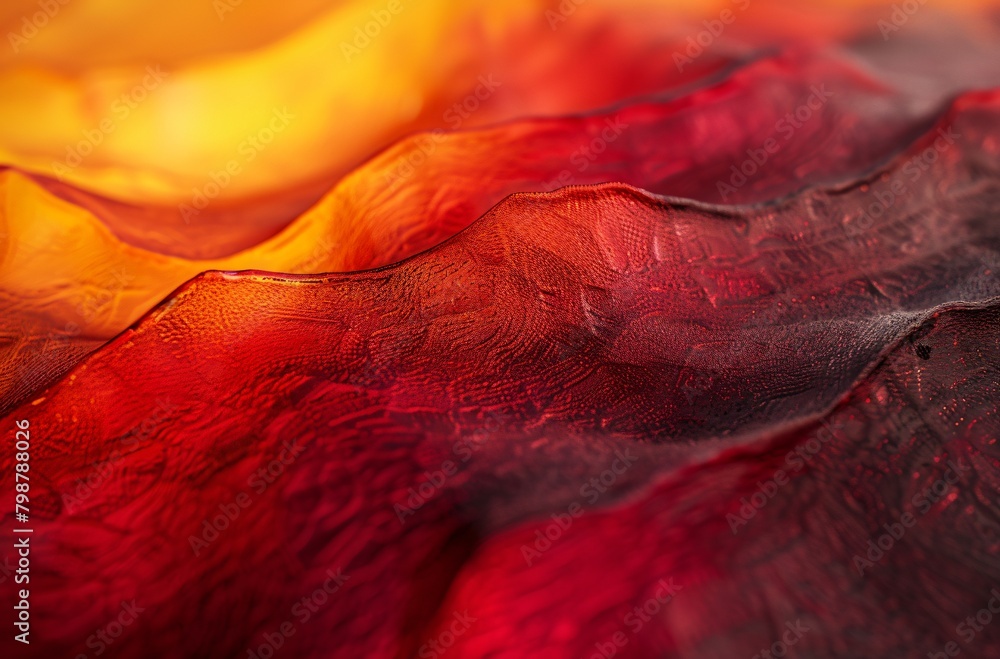 Aufkleber background with a gradient of rich red and gold, with an abstract pattern