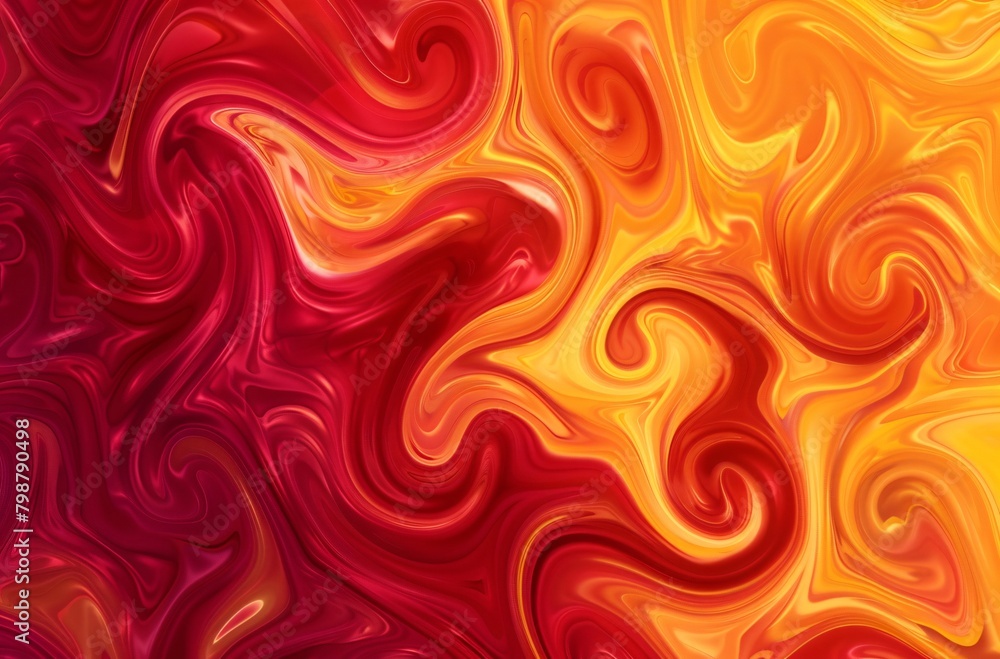 Aufkleber background with a gradient of rich red and gold, with an abstract pattern