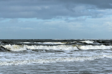 Nordseewellen, Borkum,  Nordstrand