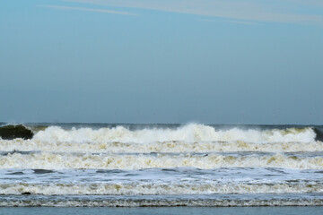 Nordseewellen, Borkum,  Nordstrand