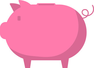 돼지 저금통 벡터 일러스트