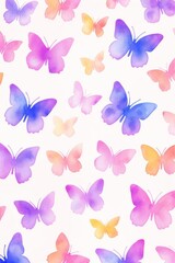 butterfly patterns watercolor, intricate butterfly patterns watercolor