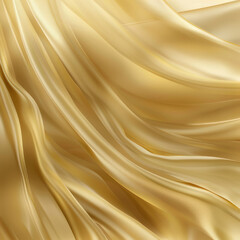 Fototapeta premium Light pale brown yellow silk satin. Gradient. Dusty gold color. Golden luxury elegant beauty premium abstract background. Shiny, shimmer. Curtain. Drapery. Fabric, cloth texture. Christmas, birthday. 