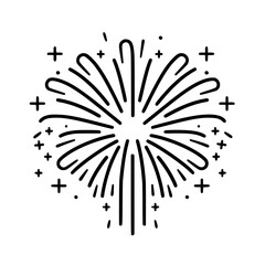 firework icon, celebration icon, spark icon, party icon, anniversary icon, birthday icon, carnival icon, celebrate icon, festival icon, christmas icon, event icon, explosion icon, sparkle icon, abstra