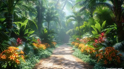 Tropical background wallpaper