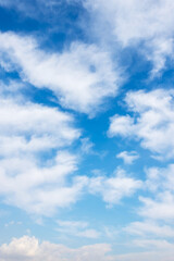 Blue sky background