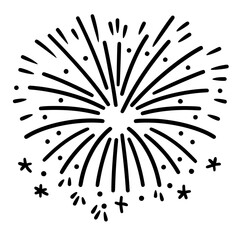 Fototapeta premium firework icon, celebration icon, spark icon, party icon, anniversary icon, birthday icon, carnival icon, celebrate icon, festival icon, christmas icon, event icon, explosion icon, sparkle icon, 