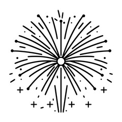 Obraz premium firework icon, celebration icon, spark icon, party icon, anniversary icon, birthday icon, carnival icon, celebrate icon, festival icon, christmas icon, event icon, explosion icon, sparkle icon, 