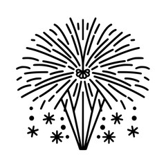 Firework icon, celebration icon, spark icon, party icon, anniversary icon, birthday icon, carnival icon, celebrate icon, festival icon, Christmas icon, event icon, explosion icon, sparkle icon