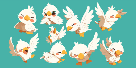 eagle clipart vector for graphic resources	
