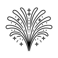 Firework icon, celebration icon, spark icon, party icon, anniversary icon, birthday icon, carnival icon, celebrate icon, festival icon, Christmas icon, event icon, explosion icon, sparkle icon