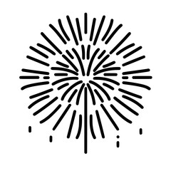 Obraz premium Firework icon, celebration icon, spark icon, party icon, anniversary icon, birthday icon, carnival icon, celebrate icon, festival icon, Christmas icon, event icon, explosion icon, sparkle icon