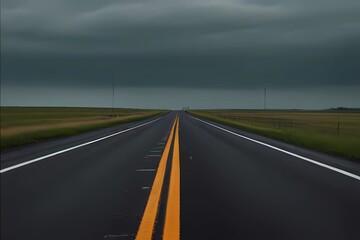 Naklejka premium driving on highway