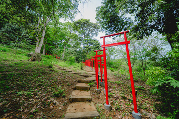 熱海の山の上の神社