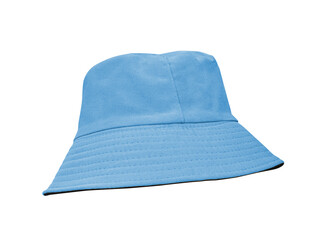 blue bucket hat PNG transparent