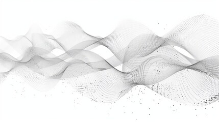 Obraz premium With its clean and minimalist aesthetic, this wireframe DNA sequence template serves as an effective tool for visualizing complex scientific concepts and fostering a deeper understanding of molecular 