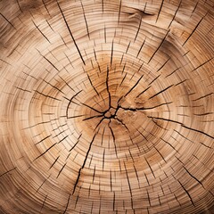 Fototapeta premium Uninterrupted Grain of Super Long Walnut Wood Planks