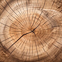 Fototapeta premium Uninterrupted Grain of Super Long Walnut Wood Planks