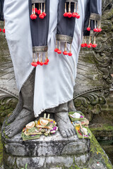 Op Bali in Indonesië vormen kleurrijke offers een belangrijk onderdeel van het geloof van de...