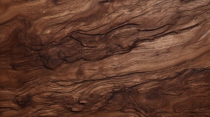 Obraz premium Exquisite Walnut Tree Bark Texture in Rich Brown