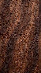 Fototapeta premium Exquisite Walnut Tree Bark Texture in Rich Brown