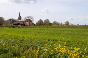 St. George's Church in the rural village of Erichem in the Betuwe.