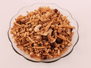Nimko peanut on a plate 