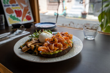 Busan, South Korea - April 18 2024 "Lovely food in Seomyeon, Busan's foodies area"