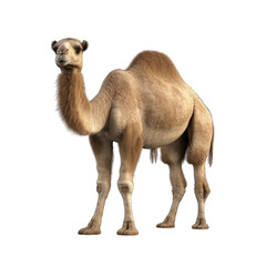 3d rendering of camel on white background