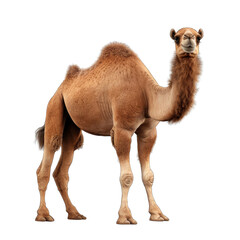 3d rendering of camel on white background