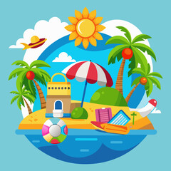 Summer Holday, Beach